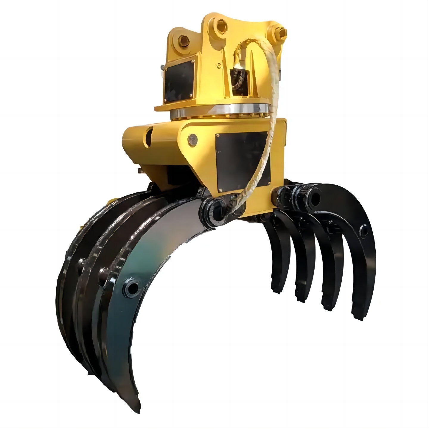 excavator bucket hydraulic grapple