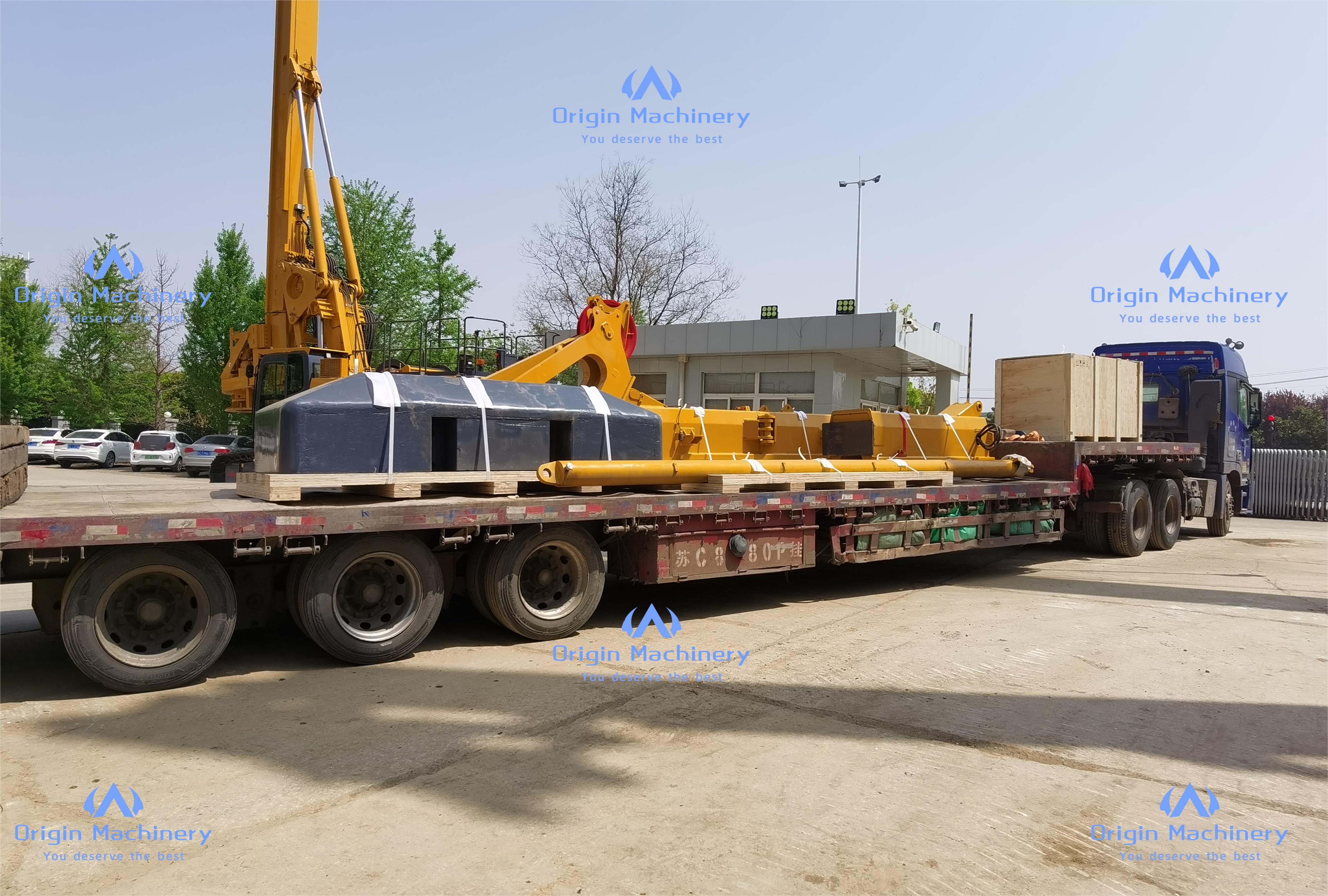 Rotary drilling rig shipment