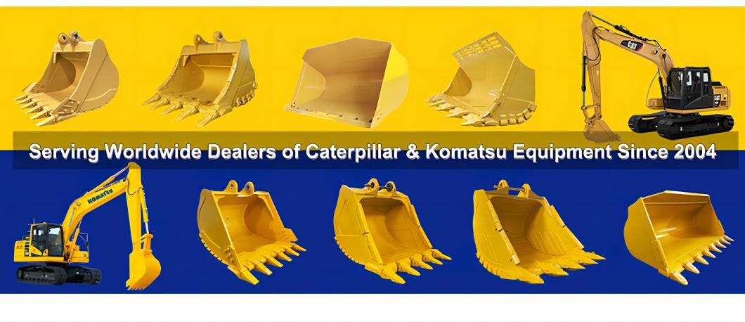 excavator bucket digging bucket earthmoving bucket komatsu CAT