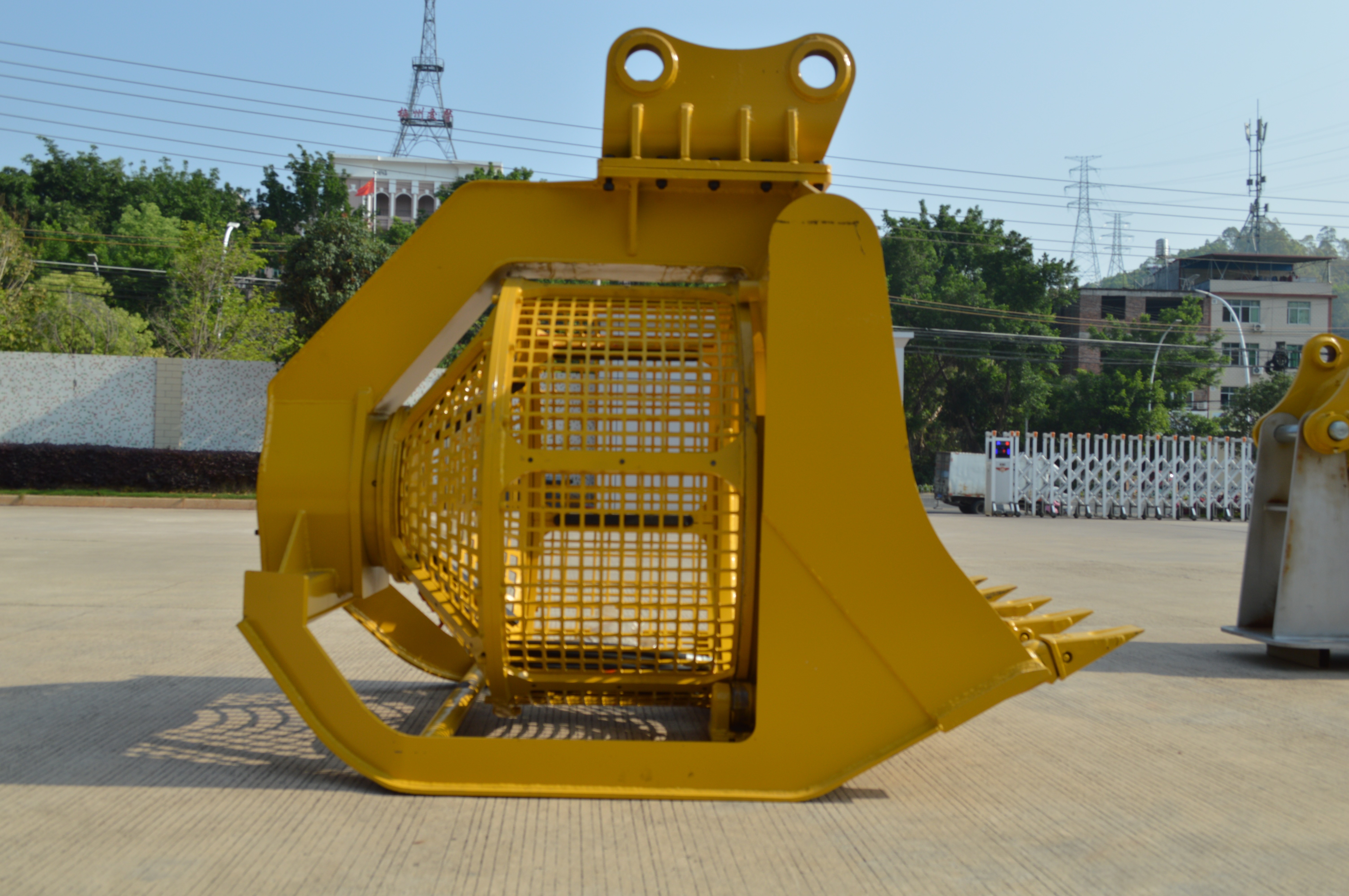 excavator bucket rotary screening bucket 