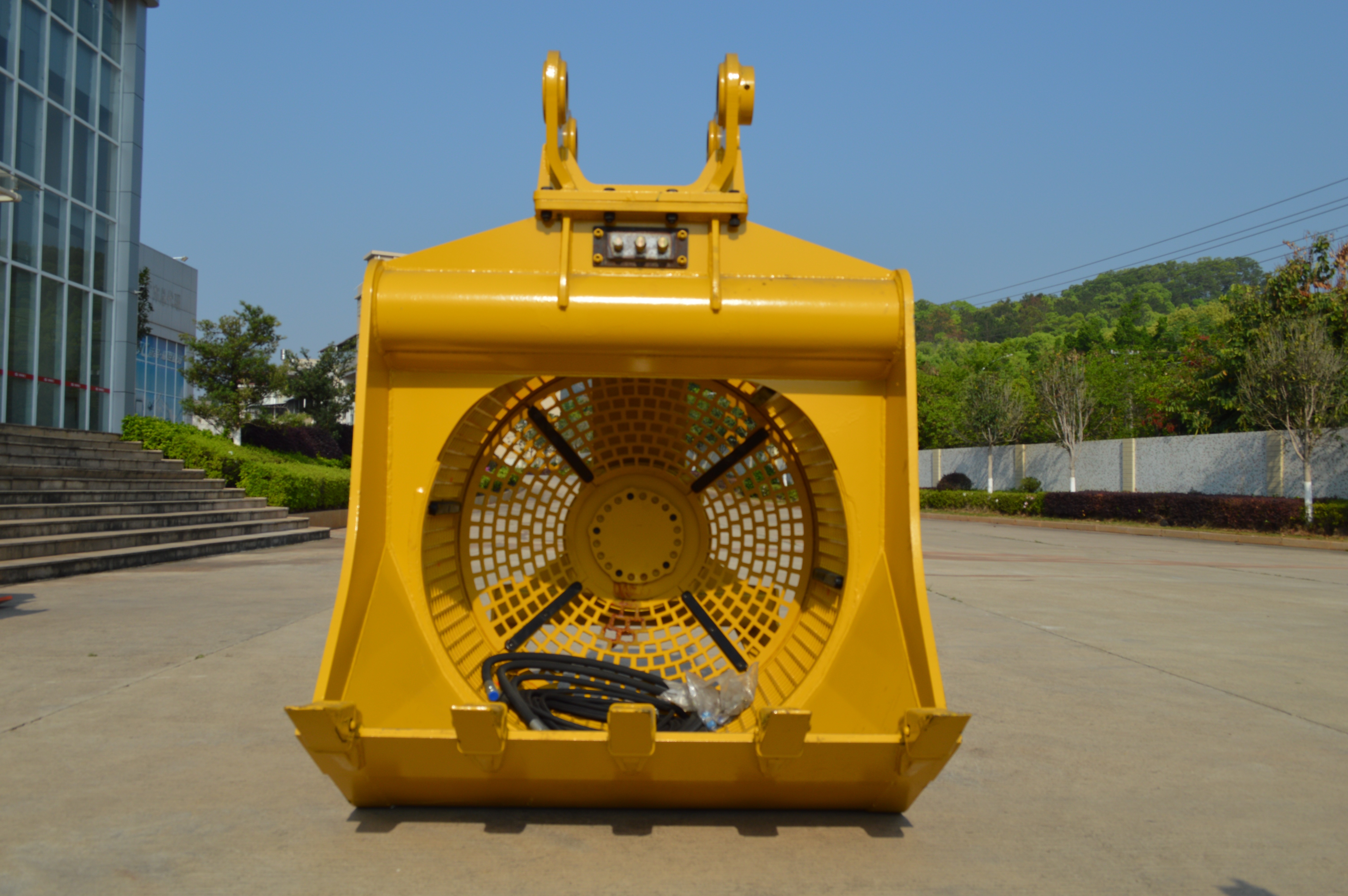 excavator bucket rotary screening bucket 