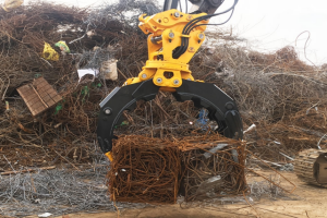 excavator grapple