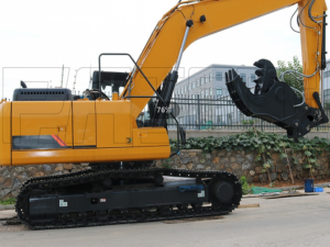 excavator attachment concrete pulverizer