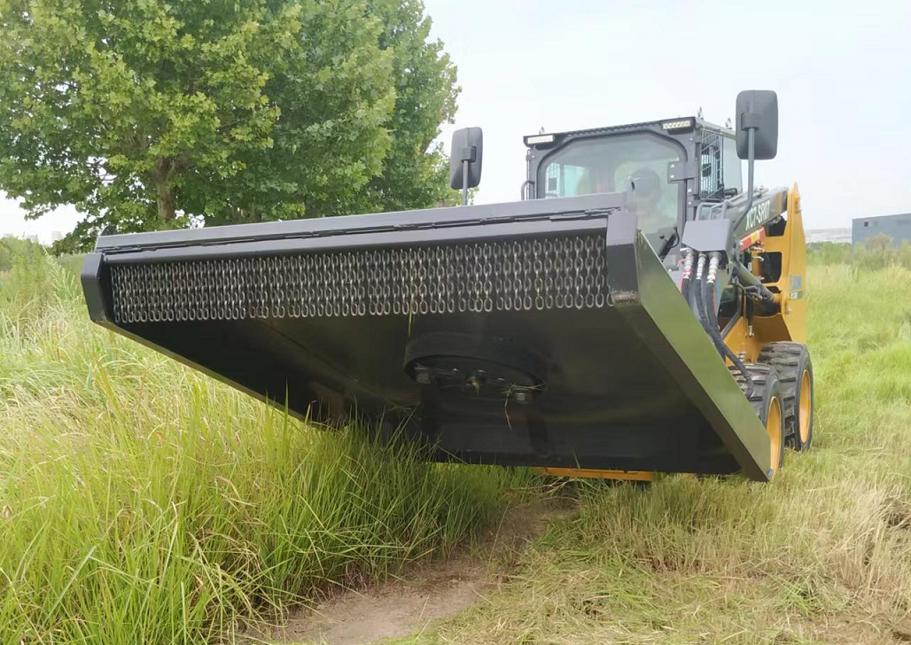 skid steer loader attachment slasher 