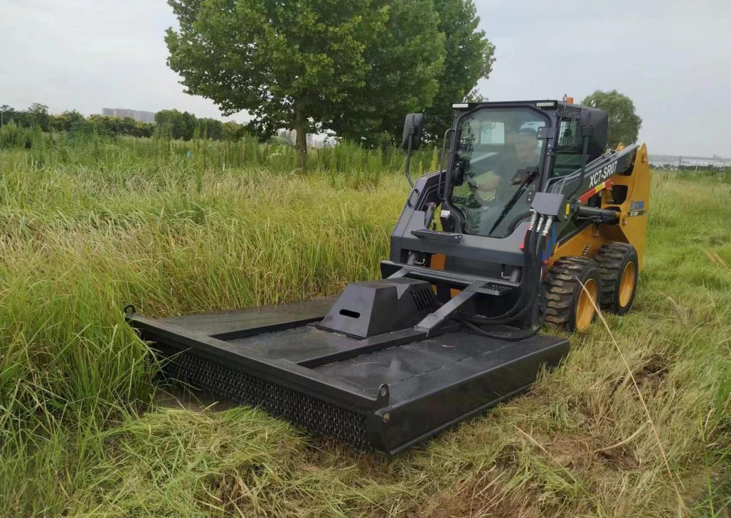 skid steer loader attachment slasher 