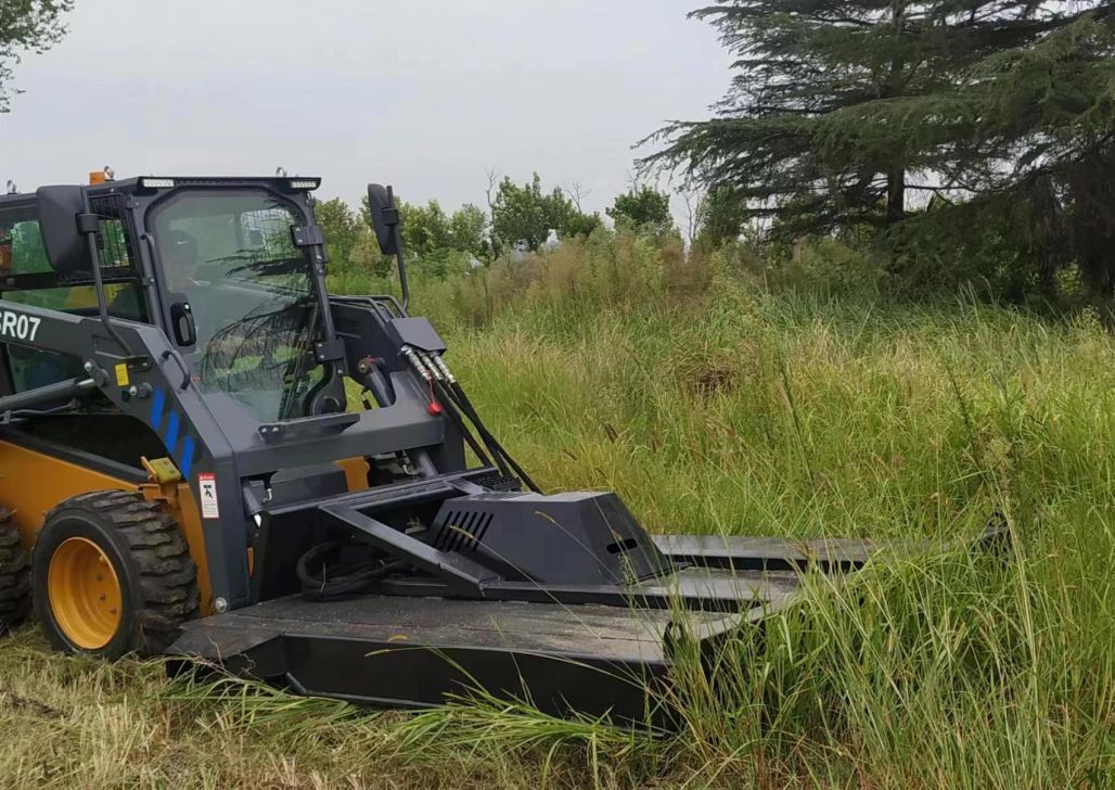 skid steer loader attachment slasher 