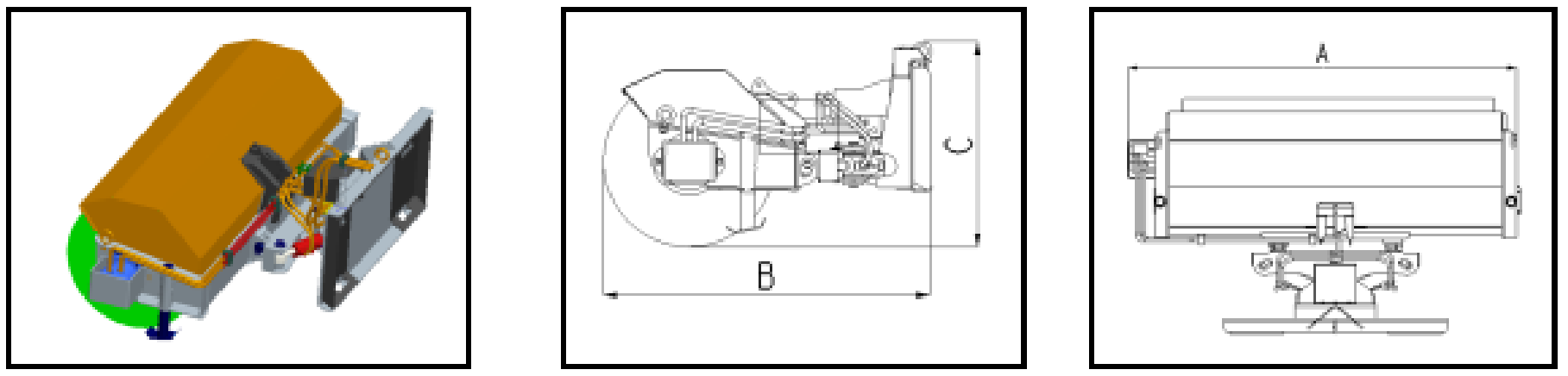 Skid Steer Angle Broom/Sweeper 