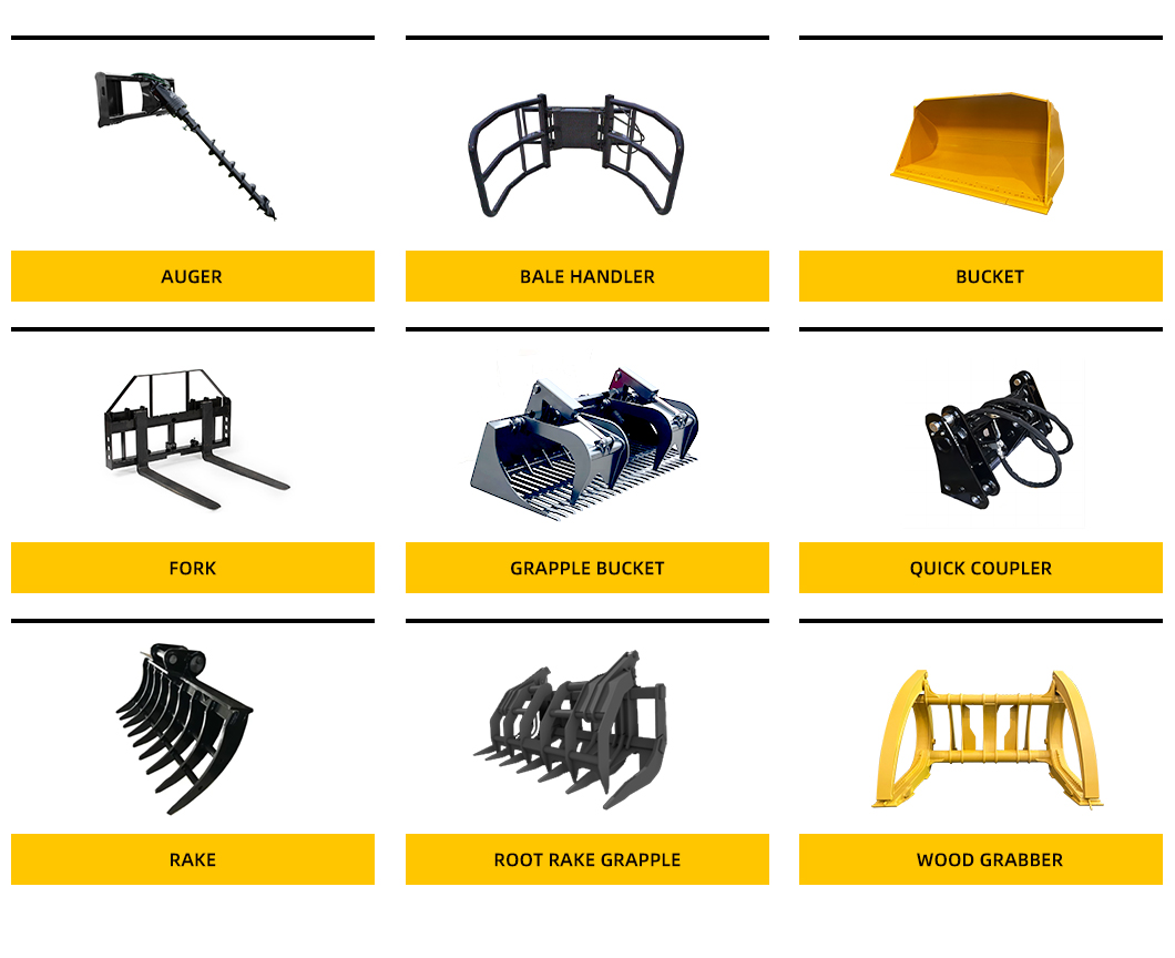 loader attachments from origin machinery